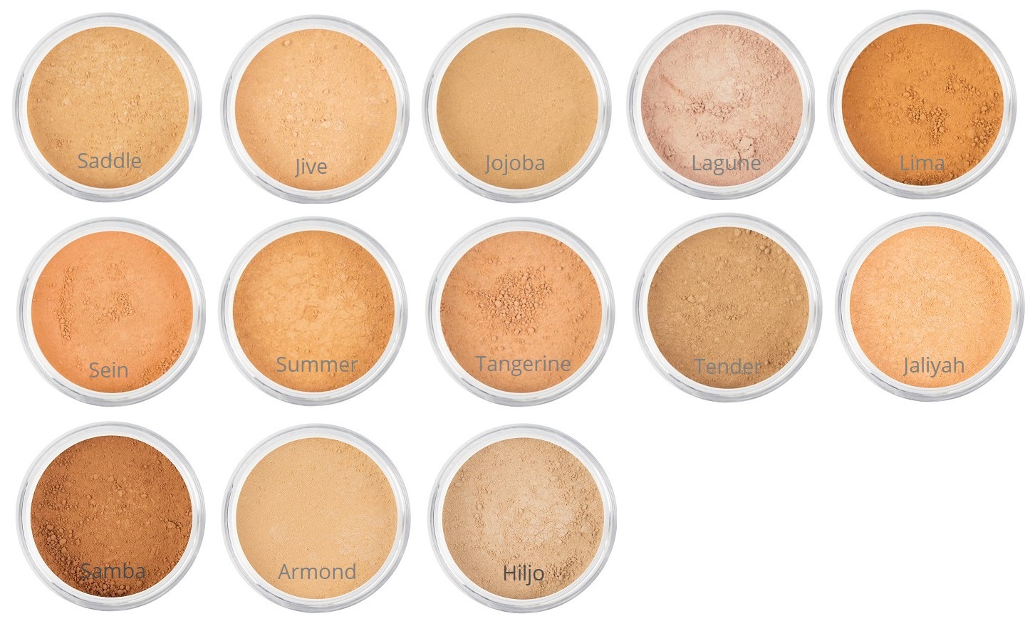 Mineral Make-up Farbpalette
