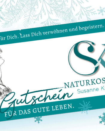 Geschenk Gutschein Naturkosmetik Susanne Kaußen