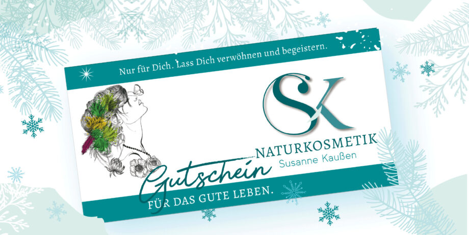 Geschenk Gutschein Naturkosmetik Susanne Kaußen